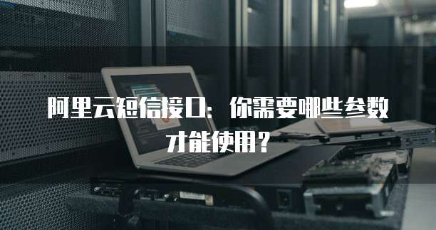阿里云短信接口:你需要哪些参数才能使用?