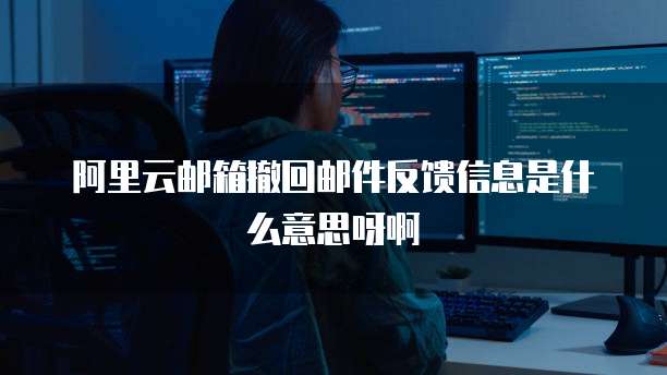 阿里云邮箱撤回邮件反馈信息是什么意思呀啊