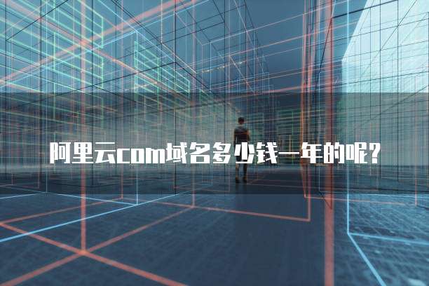 阿里云com域名多少钱一年的呢?