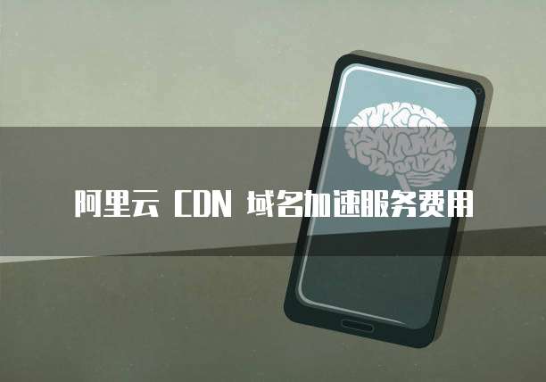 阿里云 CDN 域名加速服务费用