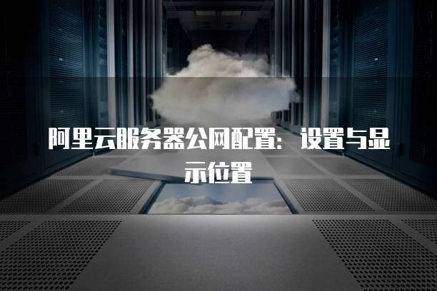 阿里云服务器公网配置:设置与显示位置