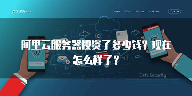 阿里云服务器投资了多少钱?现在怎么样了?