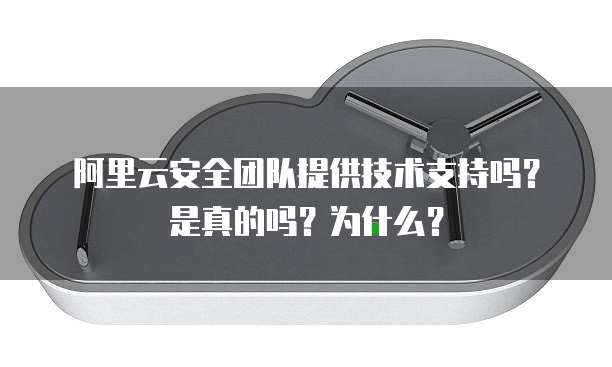 阿里云安全团队提供技术支持吗?是真的吗?为什么?