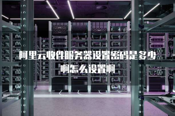 阿里云收件服务器设置密码是多少啊怎么设置啊