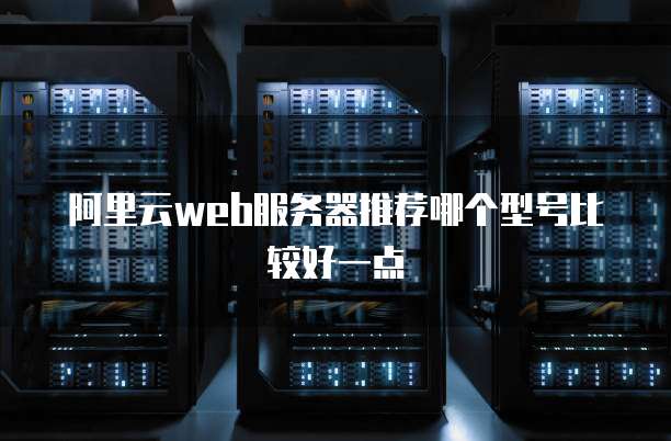 阿里云web服务器推荐哪个型号比较好一点