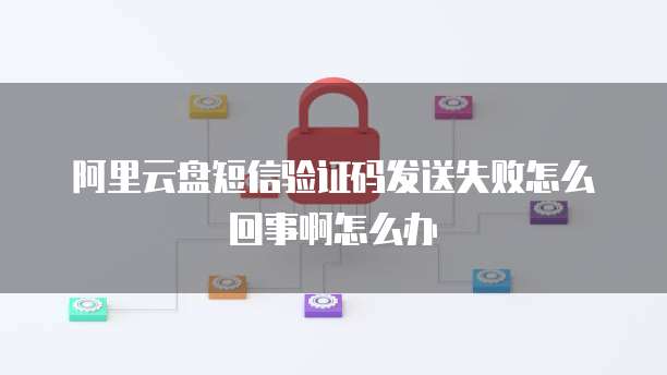 阿里云盘短信验证码发送失败怎么回事啊怎么办