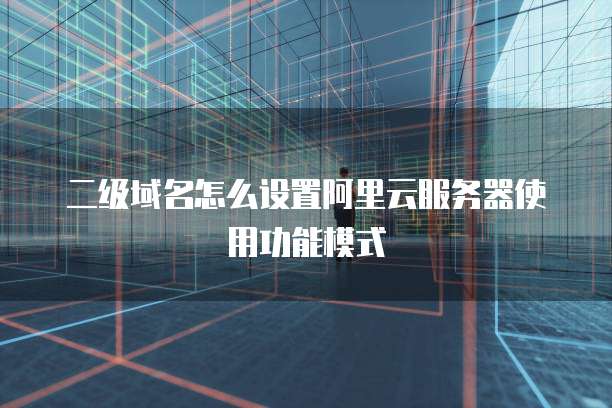 二级域名怎么设置阿里云服务器使用功能模式