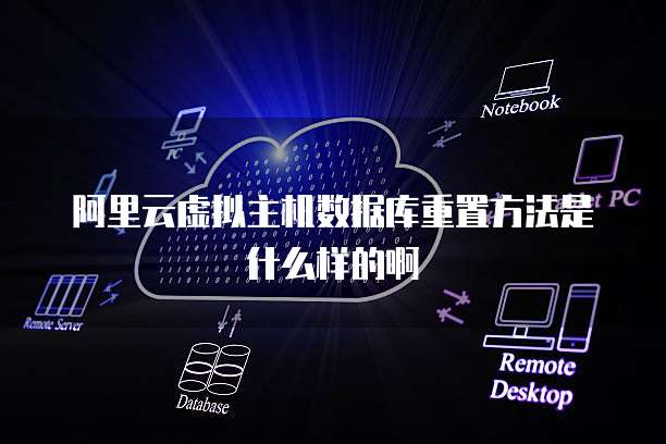 阿里云虚拟主机数据库重置方法是什么样的啊