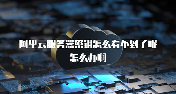 阿里云服务器密钥怎么看不到了呢怎么办啊