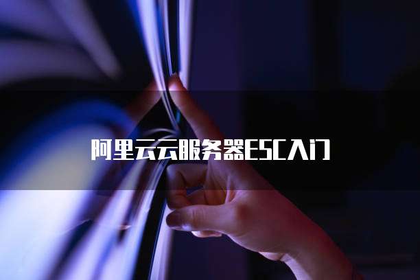 阿里云云服务器ESC入门