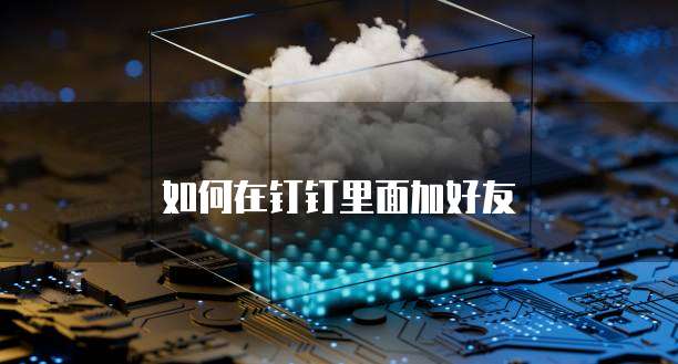 如何在钉钉里面加好友