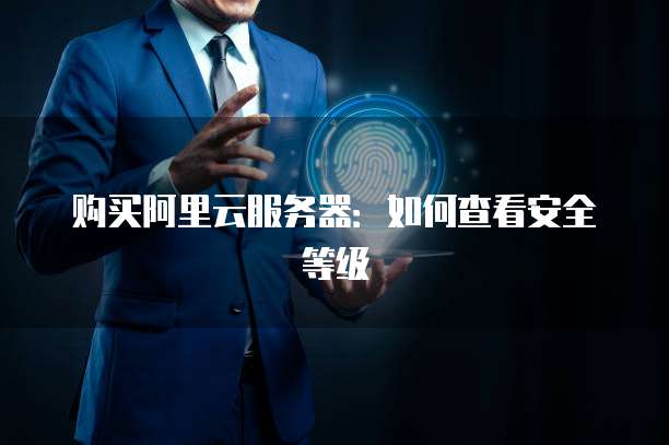 购买阿里云服务器：如何查看安全等级