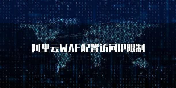 阿里云WAF配置访问IP限制