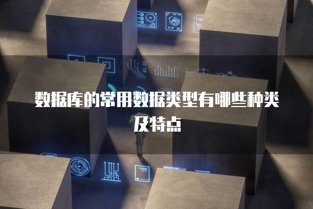 数据库的常用数据类型有哪些种类及特点