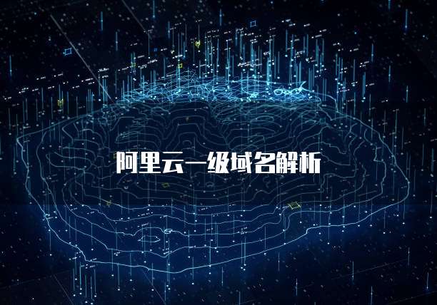 阿里云一级域名解析