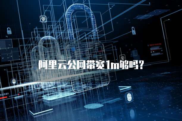 阿里云公网带宽1m够吗？