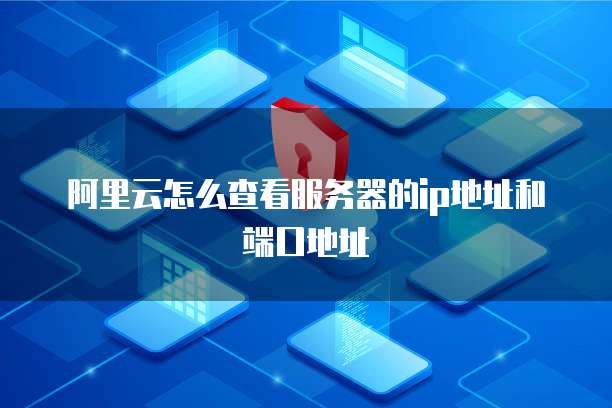 阿里云怎么查看服务器的ip地址和端口地址