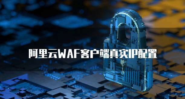 阿里云WAF客户端真实IP配置