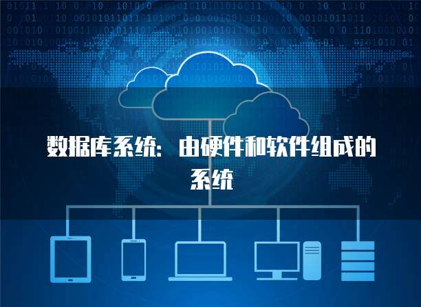 数据库系统：由硬件和软件组成的系统