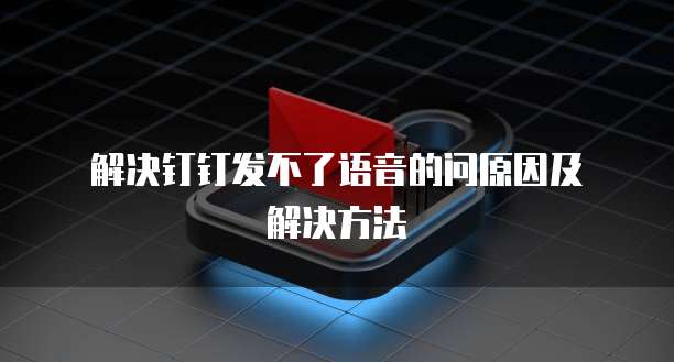  解决钉钉发不了语音的问原因及解决方法