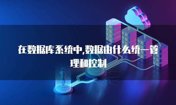 在数据库系统中,数据由什么统一管理和控制