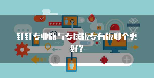 钉钉专业版与专属版专有版哪个更好？