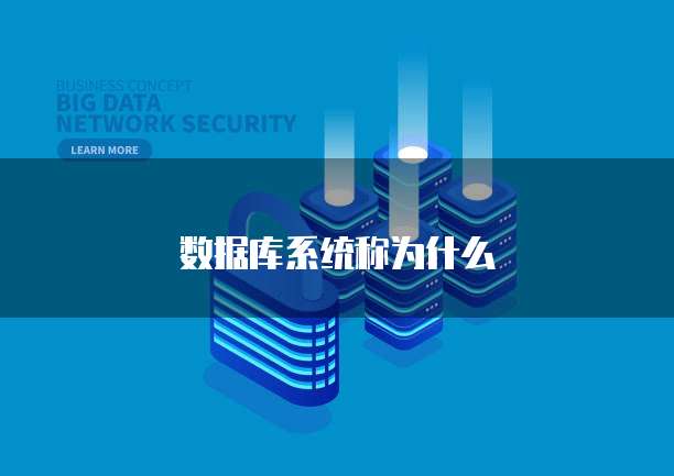 数据库系统称为什么