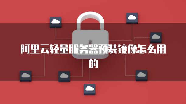 阿里云轻量服务器预装镜像怎么用的