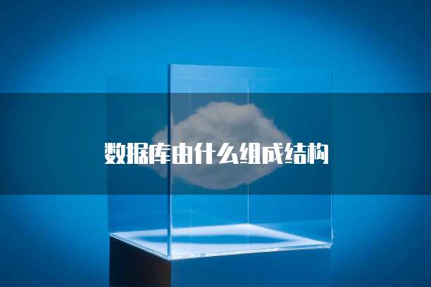 数据库由什么组成结构