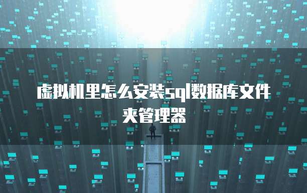 虚拟机里怎么安装sql数据库文件夹管理器