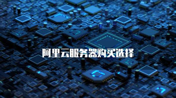 阿里云服务器购买选择