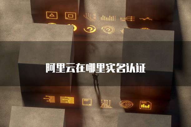 阿里云在哪里实名认证