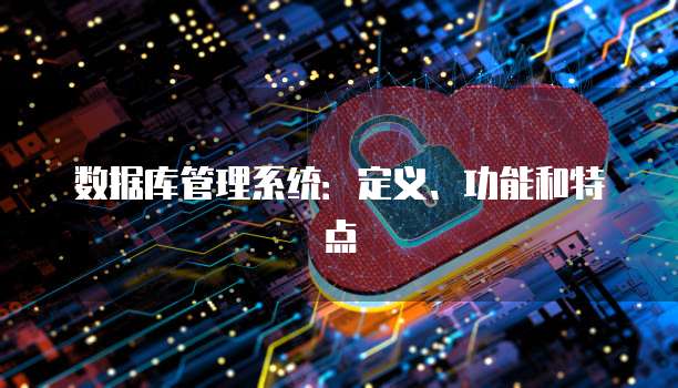 数据库管理系统：定义、功能和特点