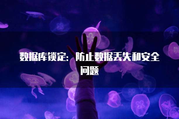 数据库锁定：防止数据丢失和安全问题