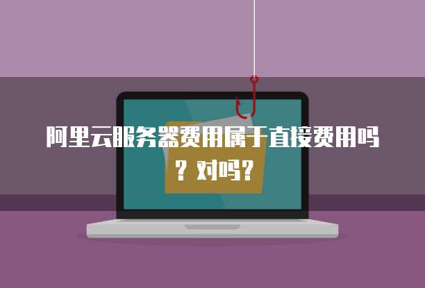 阿里云服务器费用属于直接费用吗？对吗？