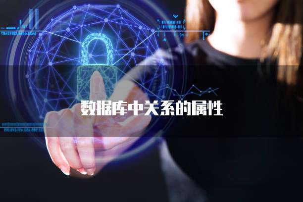 数据库中关系的属性