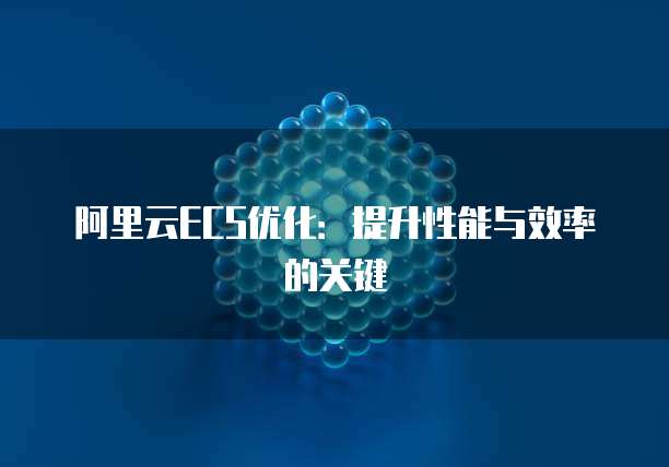 阿里云ECS优化：提升性能与效率的关键