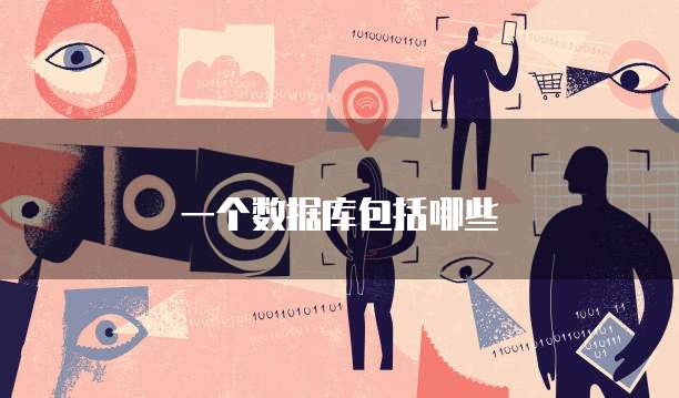 一个数据库包括哪些