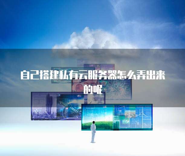 自己搭建私有云服务器怎么弄出来的呢