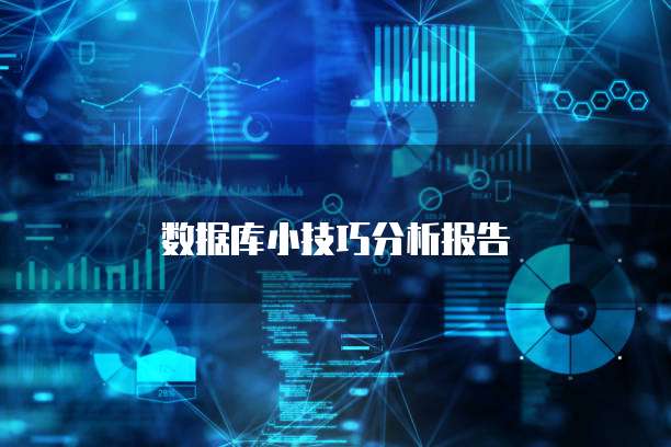 数据库小技巧分析报告