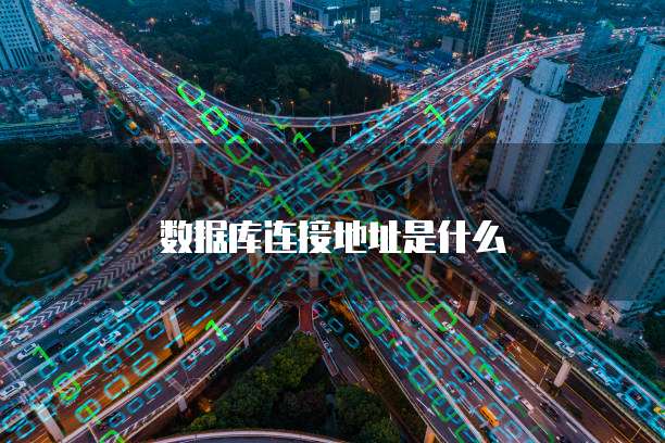 数据库连接地址是什么