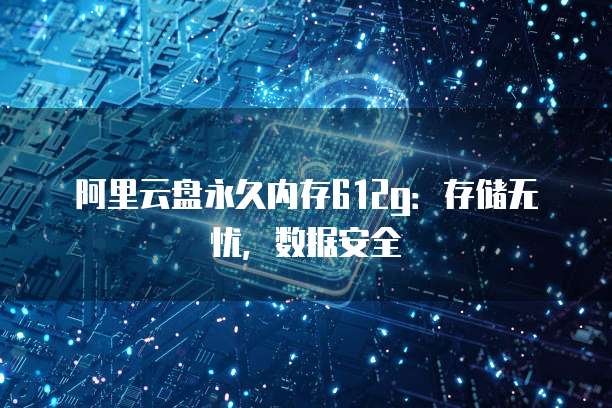阿里云盘永久内存612g：存储无忧，数据安全