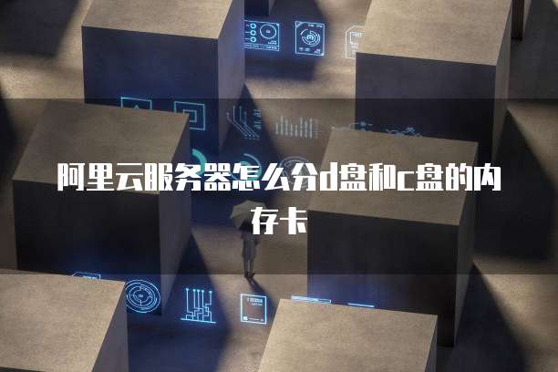 阿里云服务器怎么分d盘和c盘的内存卡
