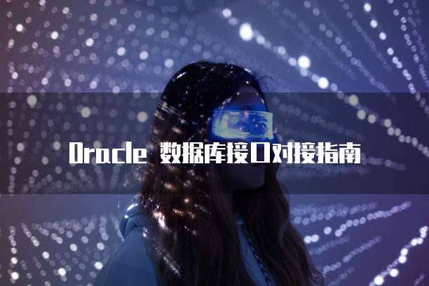 Oracle 数据库接口对接指南