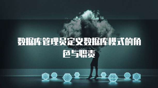 数据库管理员定义数据库模式的角色与职责