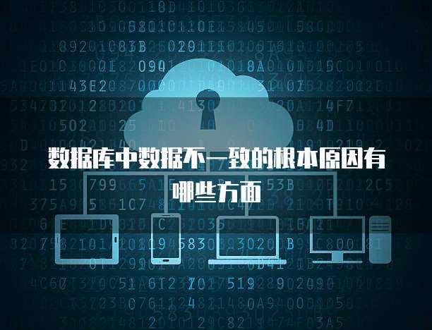 数据库中数据不一致的根本原因有哪些方面
