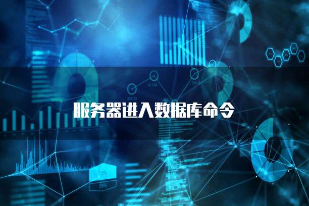 服务器进入数据库命令