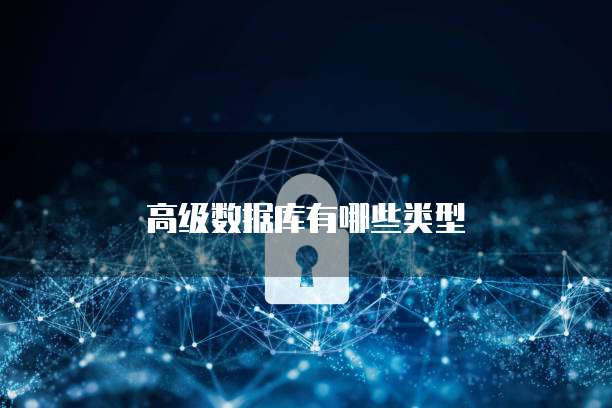 高级数据库有哪些类型