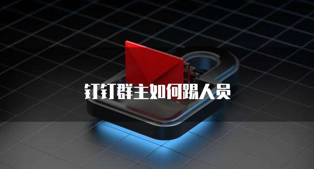 钉钉群主如何踢人员