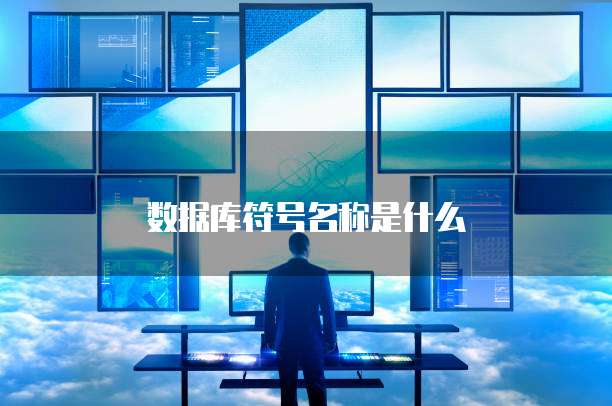 数据库符号名称是什么